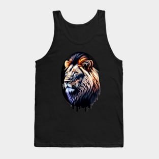 Roar of Majesty: The Lion King's Regal Essence Tank Top